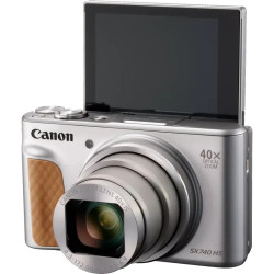 Цифровой фотоаппарат Canon PowerShot SX740 HS Lite Travel Kit (Silver) Thumb