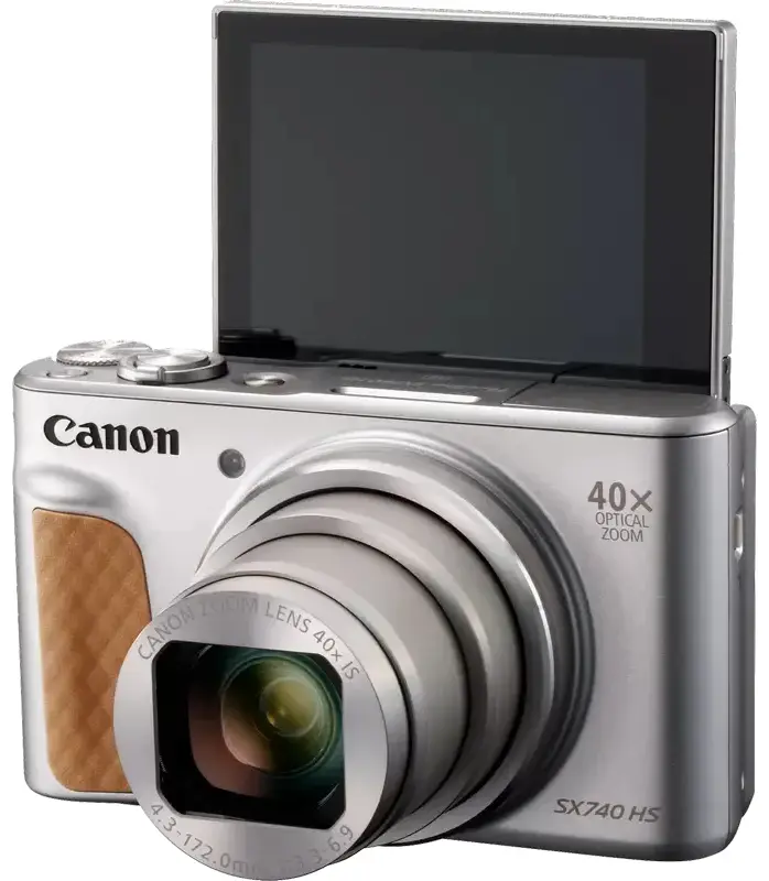 Цифровой фотоаппарат Canon PowerShot SX740 HS Lite Travel Kit (Silver) - 11