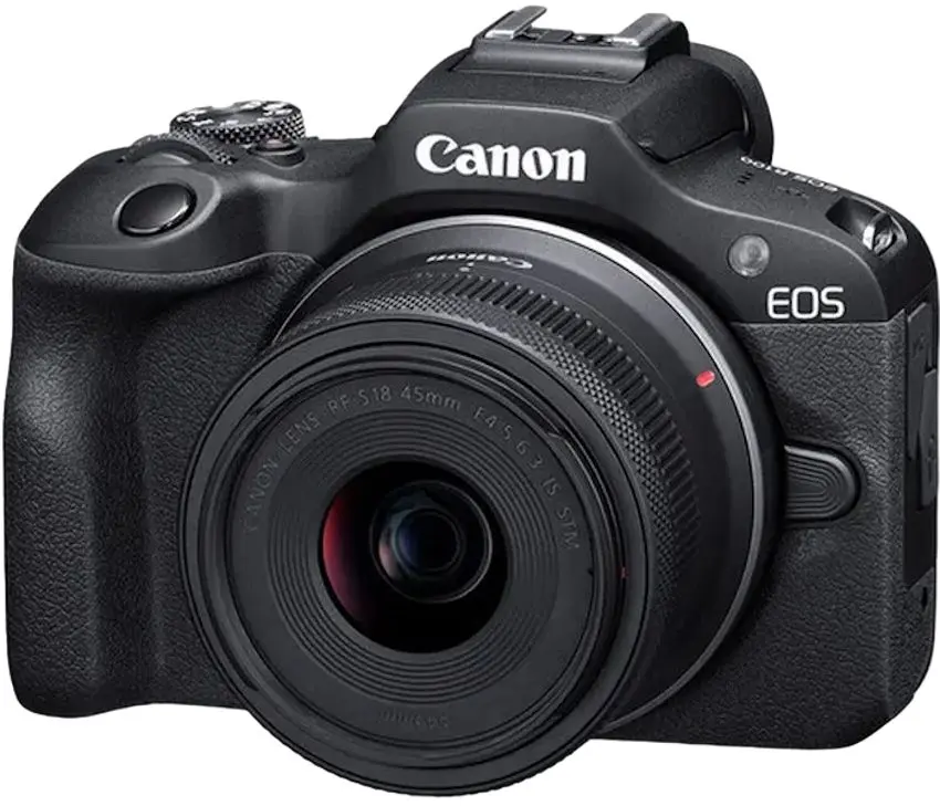 Фотоаппарат Canon EOS R100 & RF-S 18-45mm f/4.5-6.3 & RF-S 55-210mm f/5-7.1 IS STM KIT (Black) - 4