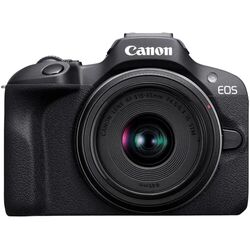 Фотоаппарат Canon EOS R100 & RF-S 18-45mm f/4.5-6.3 & RF-S 55-210mm f/5-7.1 IS STM KIT (Black) Thumb