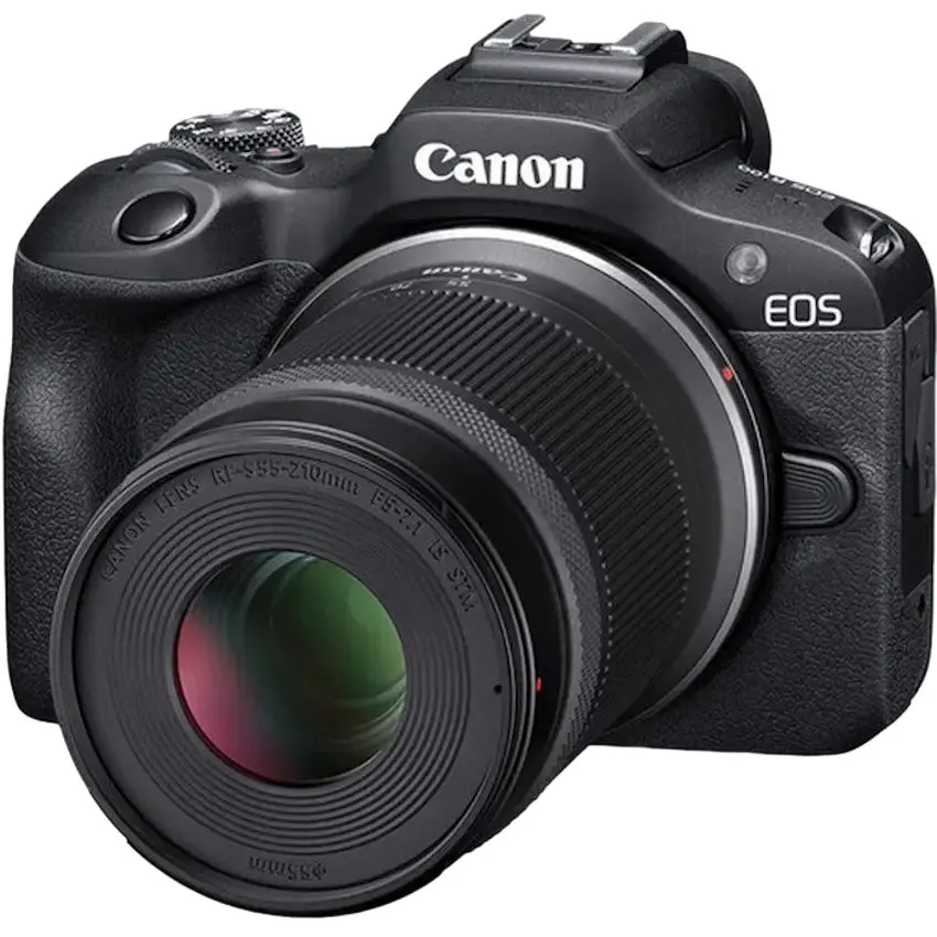 Фотоаппарат Canon EOS R100 & RF-S 18-45mm f/4.5-6.3 & RF-S 55-210mm f/5-7.1 IS STM KIT (Black) - 6