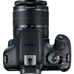 Aparat foto Canon EOS 2000D Kit EF-S 18-55mm f/3.5-5.6 DC III (Black) Thumb