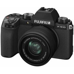 Aparat foto digital Fujifilm X-S10 XC15-45mm kit (Black) Thumb