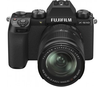 Aparat foto digital Fujifilm X-S10 + X-S10 + XF 18-55mm F2.8-4 R LM OIS (Black)