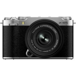Aparat foto Fujifilm X-M5 + XC 15-45mm Kit (Silver/Black)