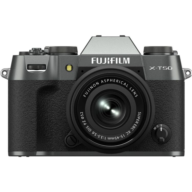 Фотоаппарат Fujifilm X-T50 15-45mm Kit (Charcoal Silver)