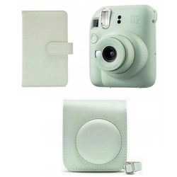 Фотоаппарат моментальной печати Fujifilm Instax Mini 12 + альбом (Mint Green) Thumb
