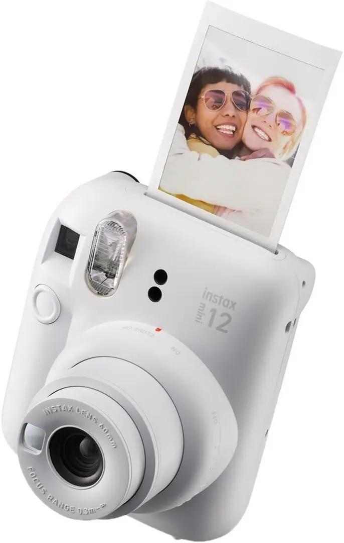 Aparat foto instant Fujifilm Instax Mini 12 (Clay White)