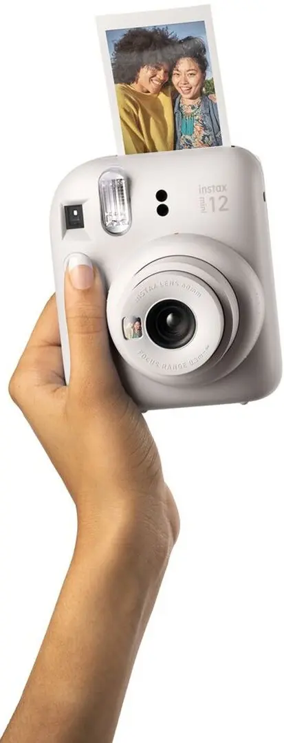 Aparat foto instant Fujifilm Instax Mini 12 (Clay White)