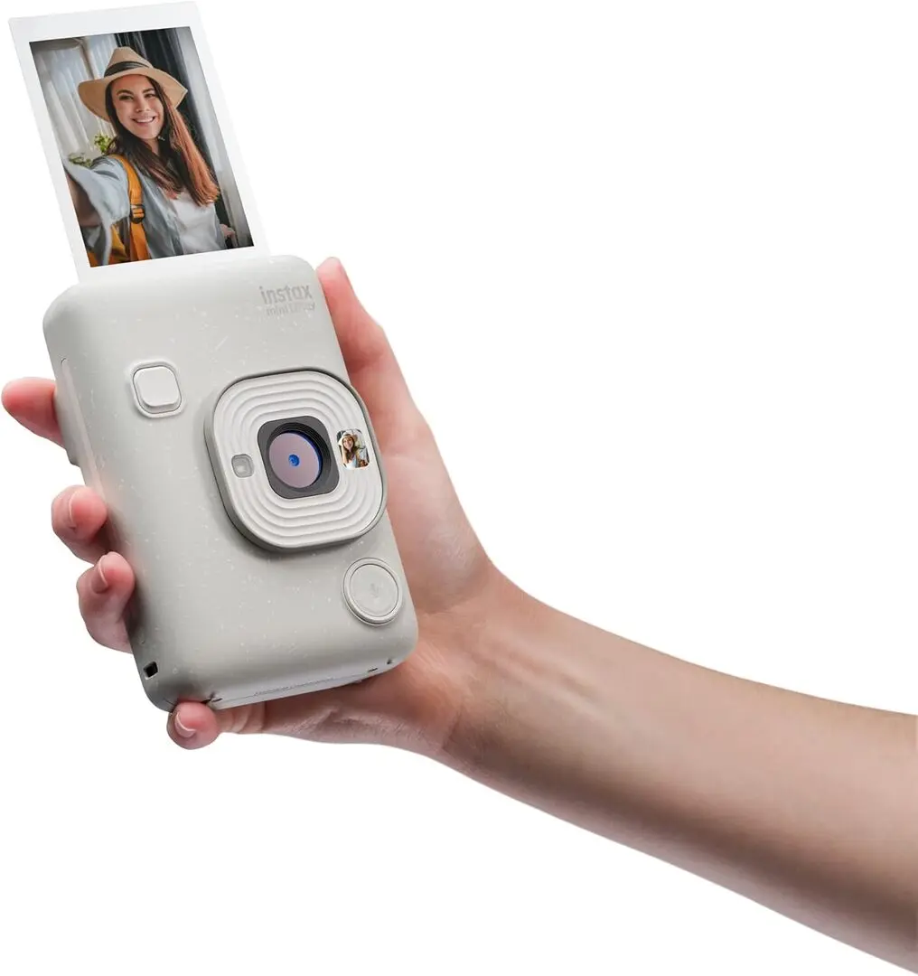 Фотоаппарат моментальной печати Fujifilm Instax Mini LiPlay (Misty White) - 4