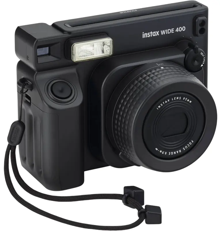 Фотоаппарат моментальной печати Fujifilm Instax Wide 400 (Jet Black) - 15