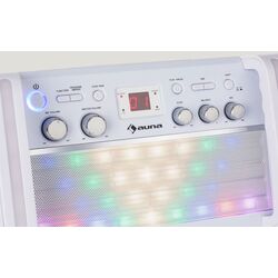 Караоке система Auna DiscoFever 2.0 (White) Thumb