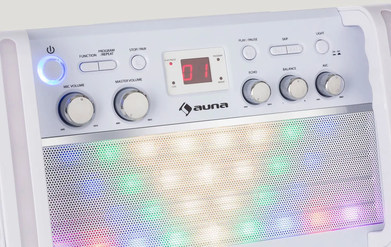 Караоке система Auna DiscoFever 2.0 (White) - 3