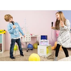 Караоке система Auna DiscoFever 2.0 (White) Thumb