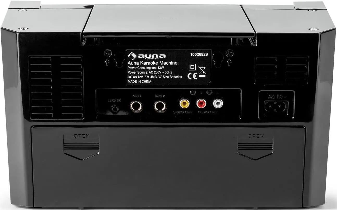 Караоке система Auna DiscoFever (Black) - 6