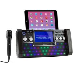 Sistem karaoke Auna DiscoFever LED (Black)