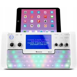 Sistem karaoke Auna DiscoFever LED (White) Thumb