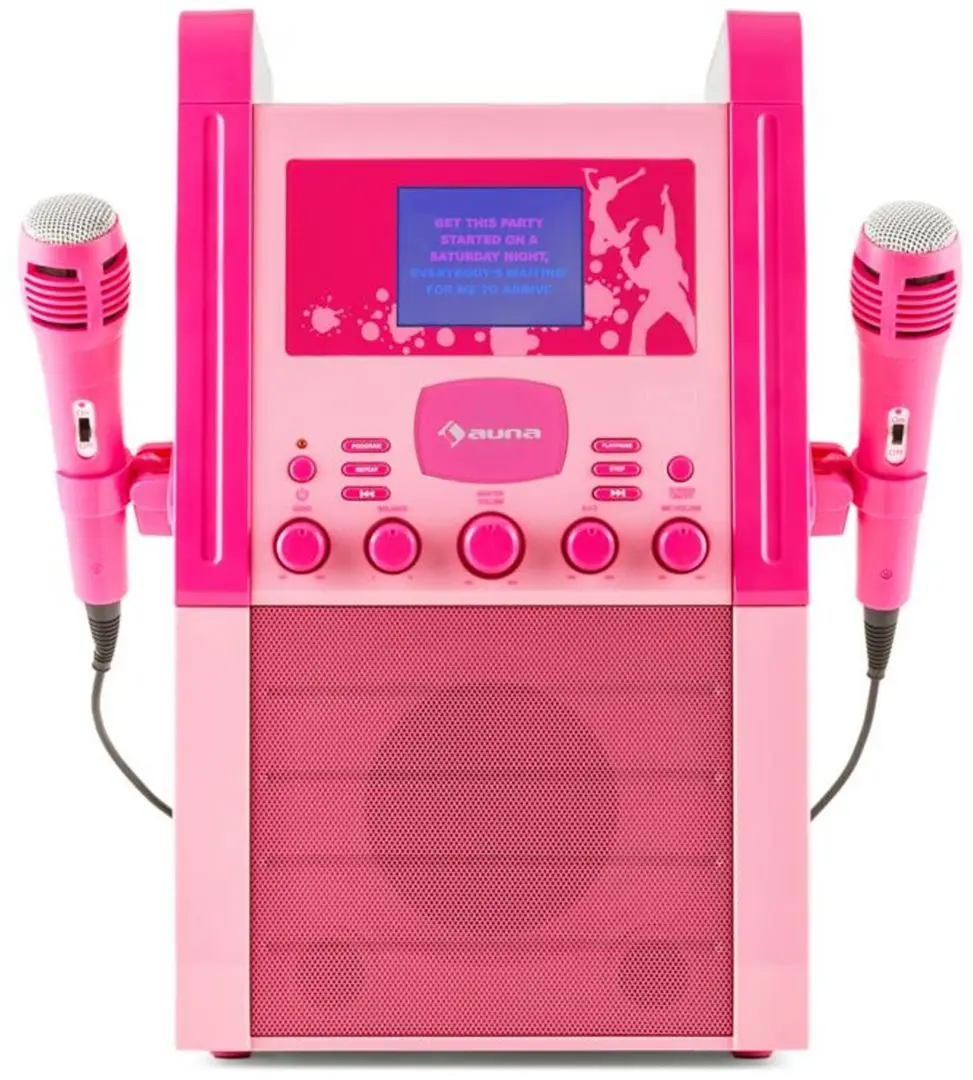 Sistem de karaoke Auna KA8P-V2 PK (Pink/White) - 2