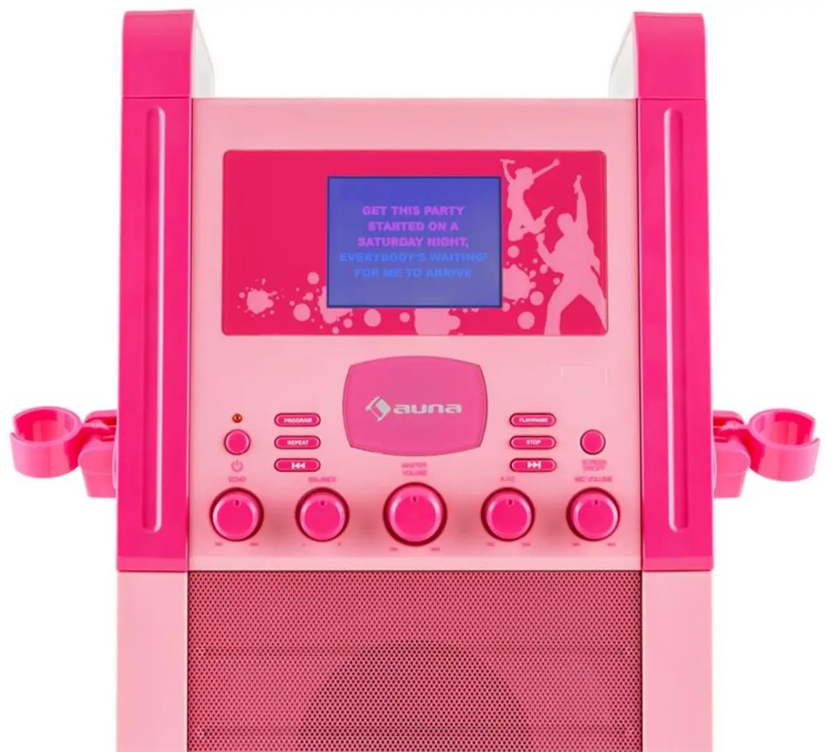 Sistem de karaoke Auna KA8P-V2 PK (Pink/White) - 3