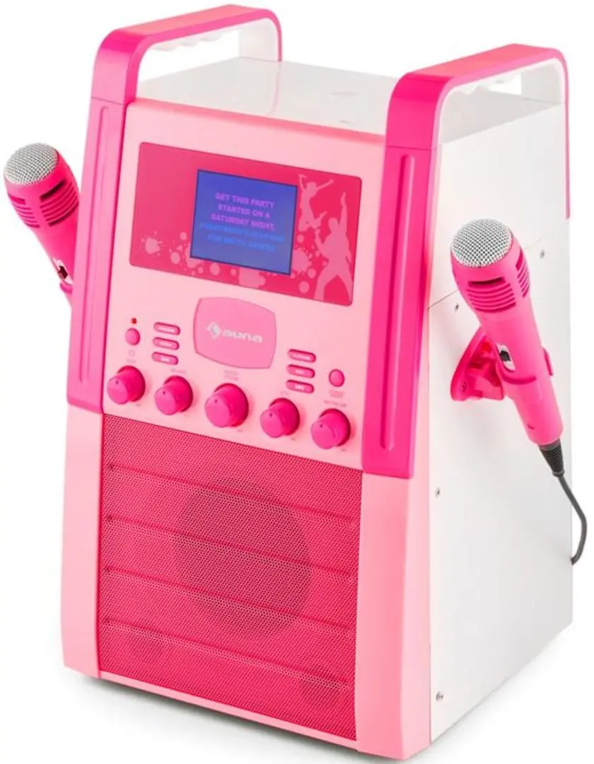 Sistem de karaoke Auna KA8P-V2 PK (Pink/White) - 4