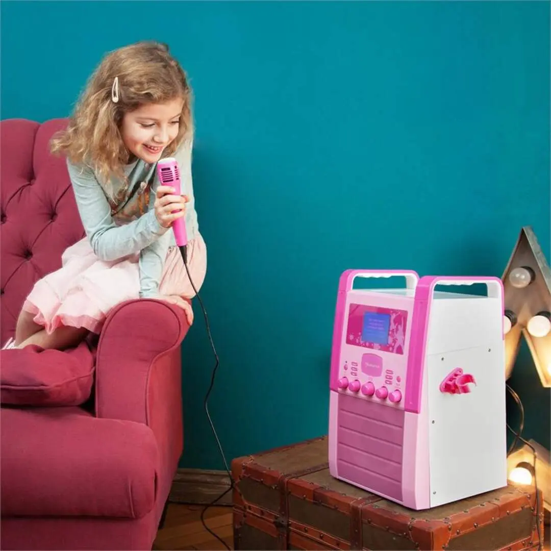 Sistem de karaoke Auna KA8P-V2 PK (Pink/White) - 9