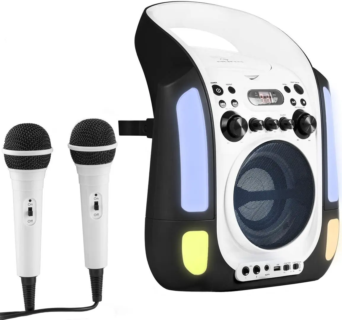 Караоке система Auna Kara Illumina (Black/White)