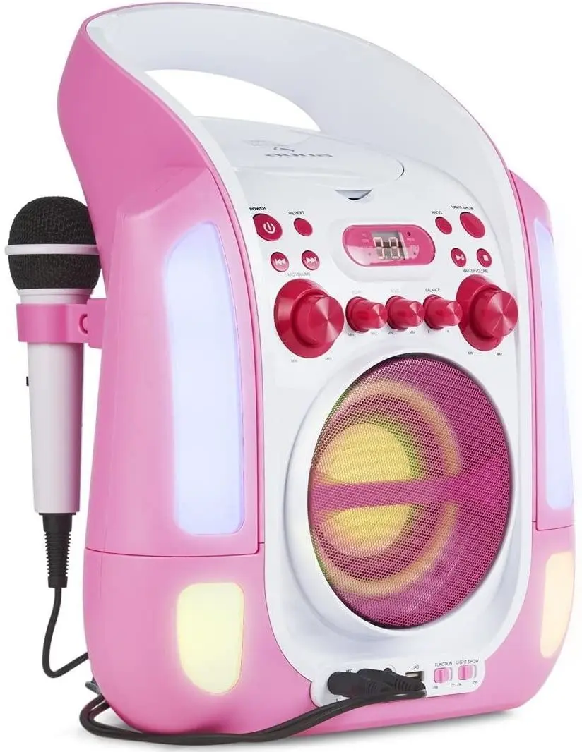 Караоке система Auna Kara Illumina (Pink) - 2