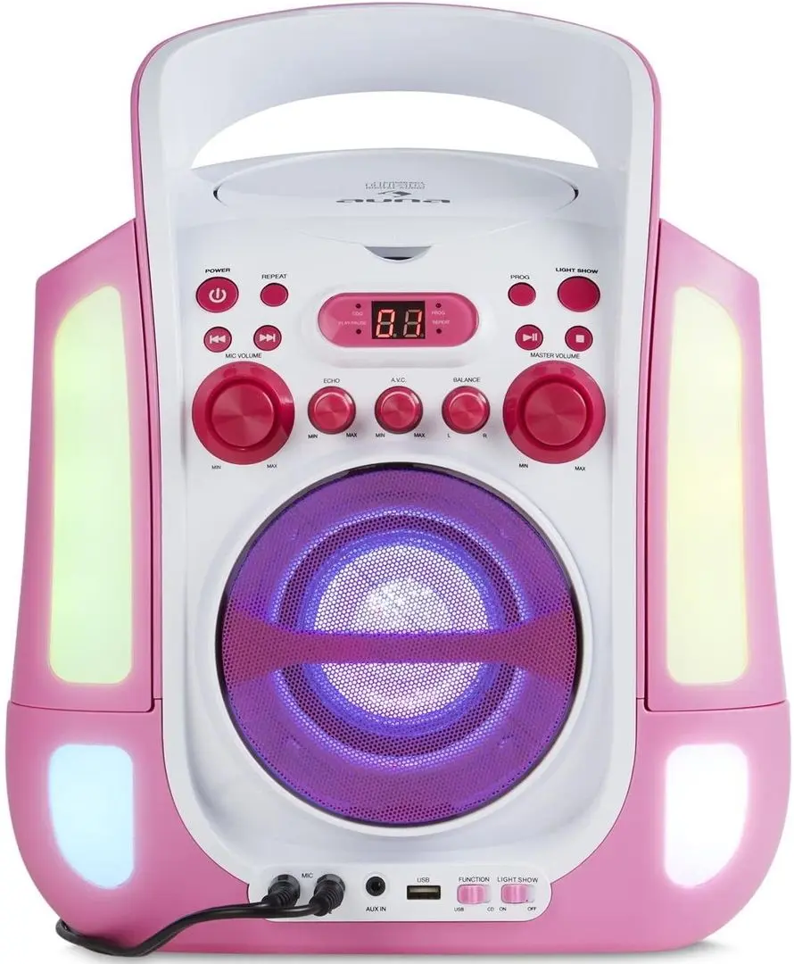 Караоке система Auna Kara Illumina (Pink) - 3