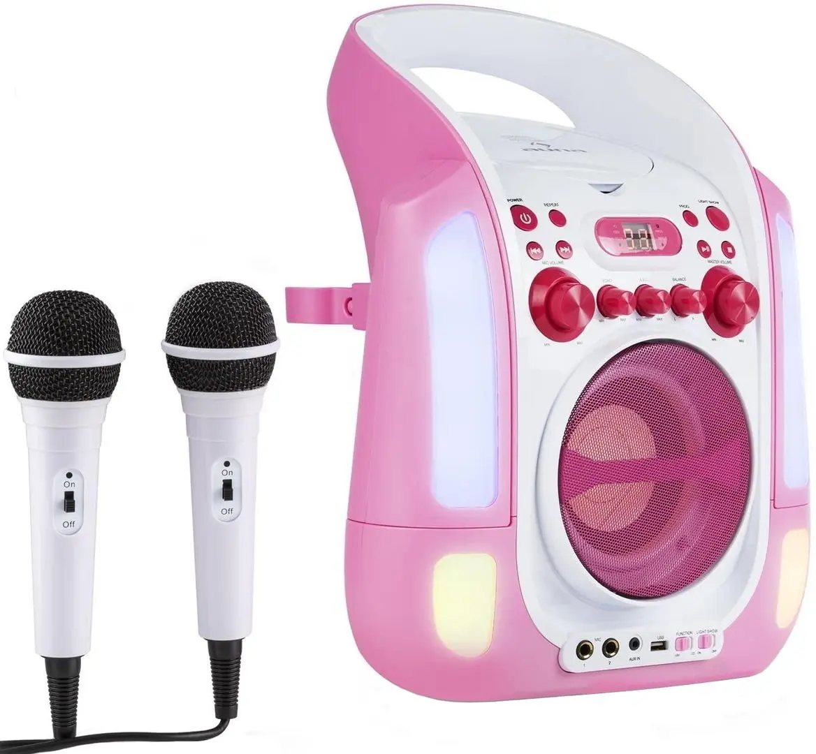 Караоке система Auna Kara Illumina (Pink)