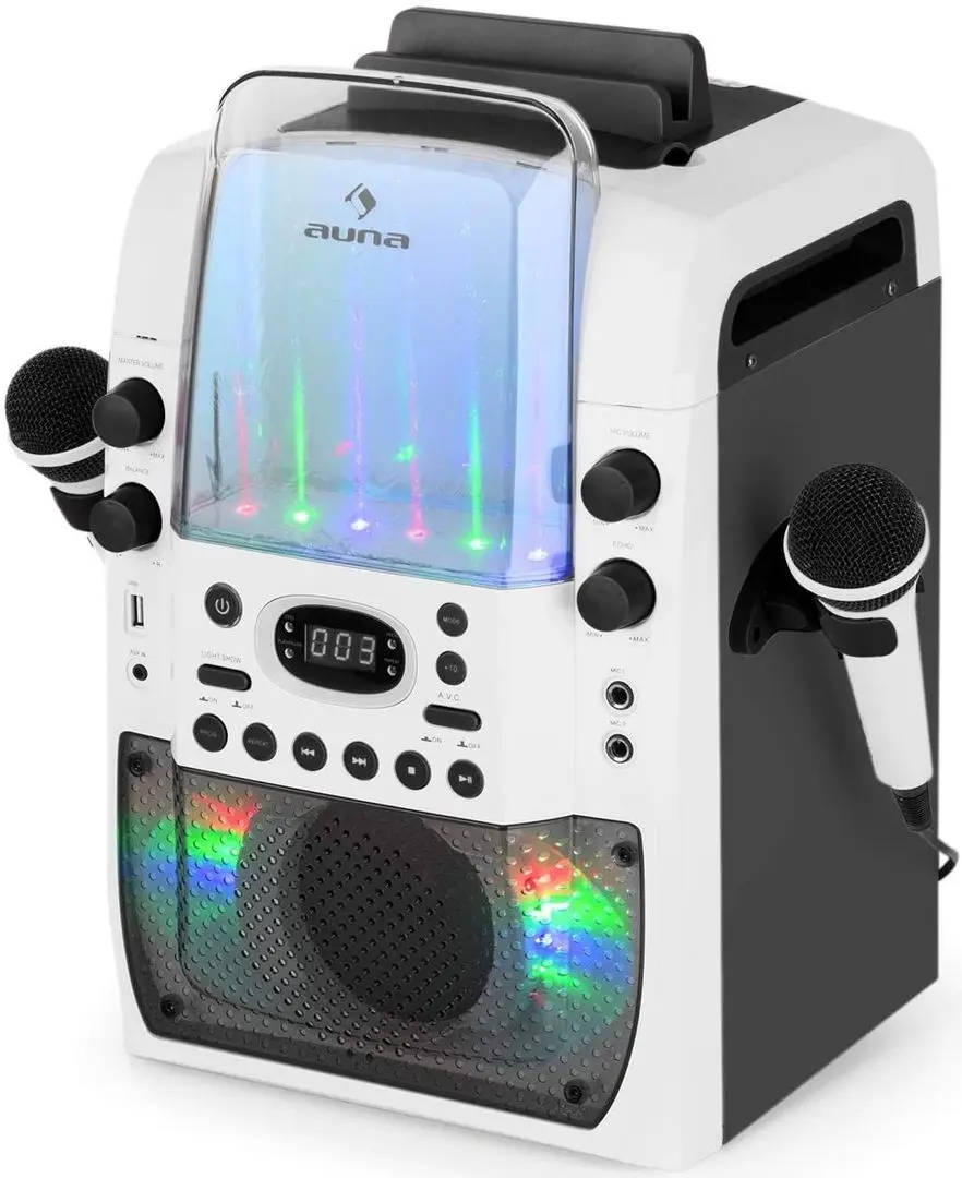 Sistem karaoke Auna Kara Liquida BT (White/Grey) - 3