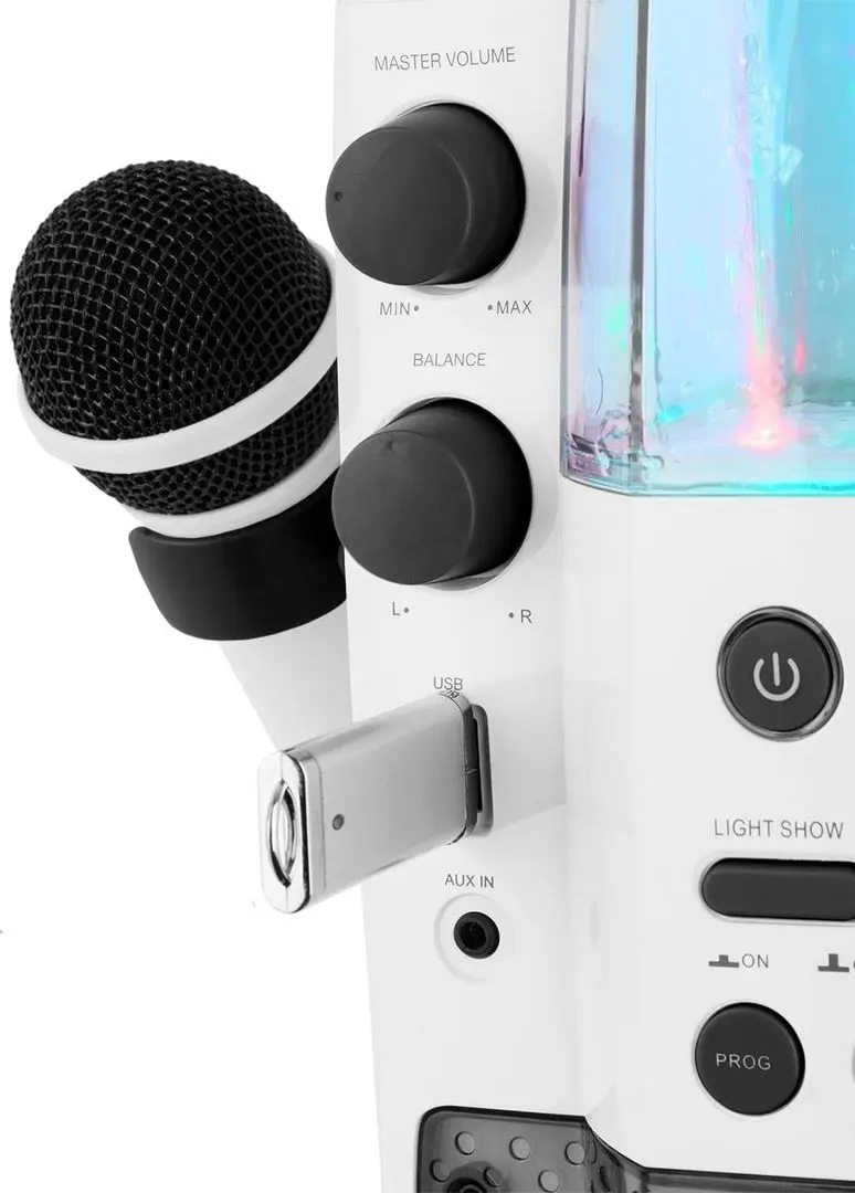 Sistem karaoke Auna Kara Liquida BT (White/Grey) - 5