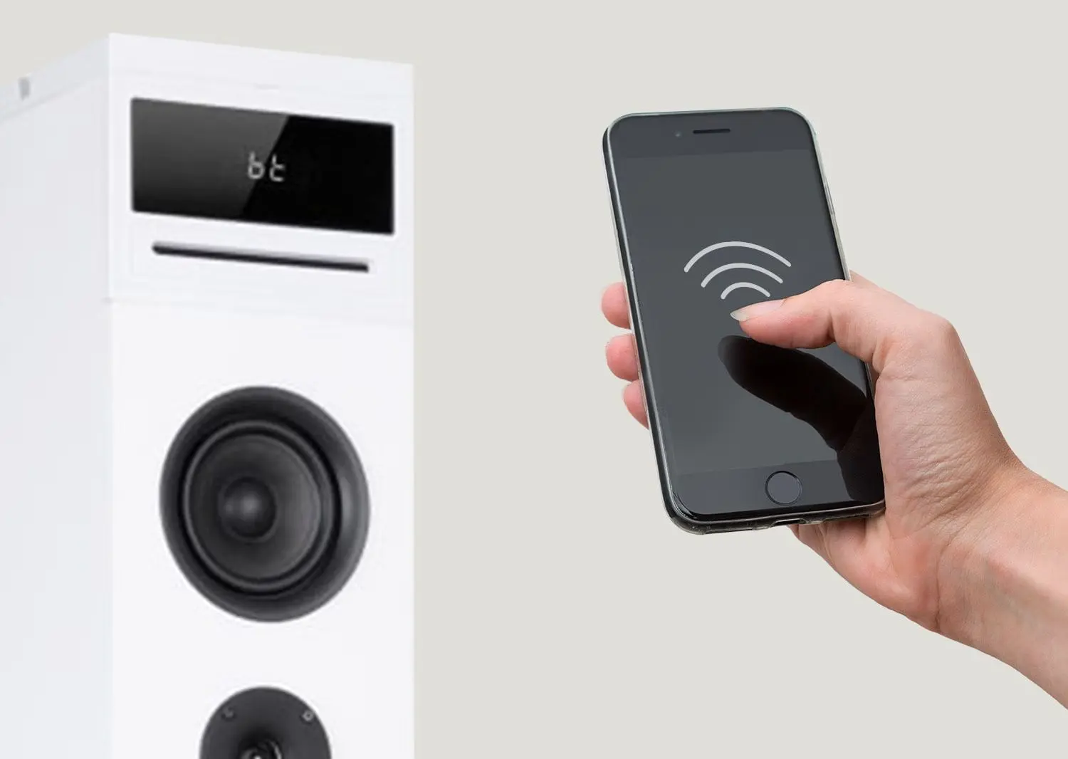 Караоке система Auna Karaboom 100 Sing (White) - 8