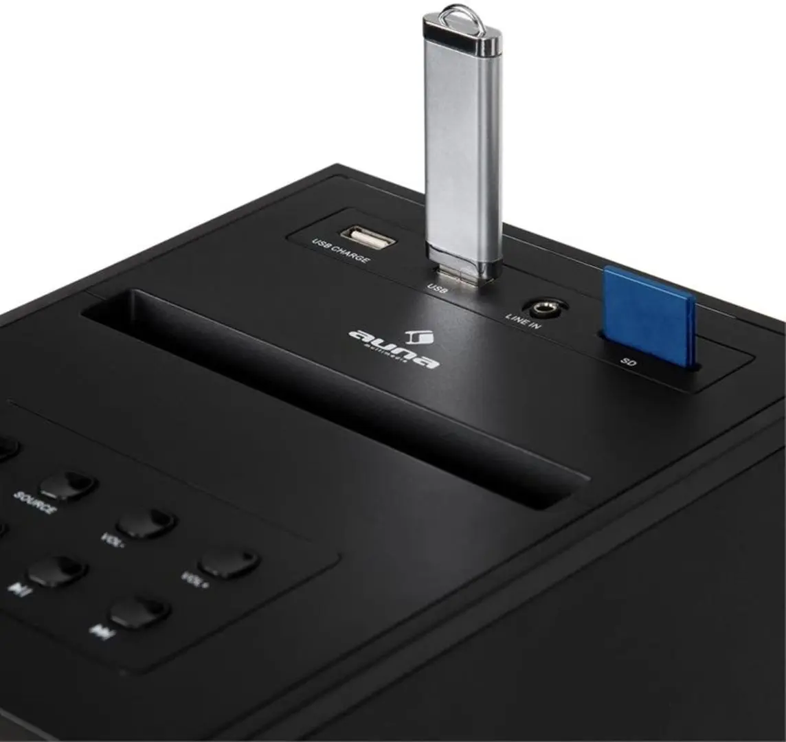 Караоке система Auna Karaboom CD (Black) - 4