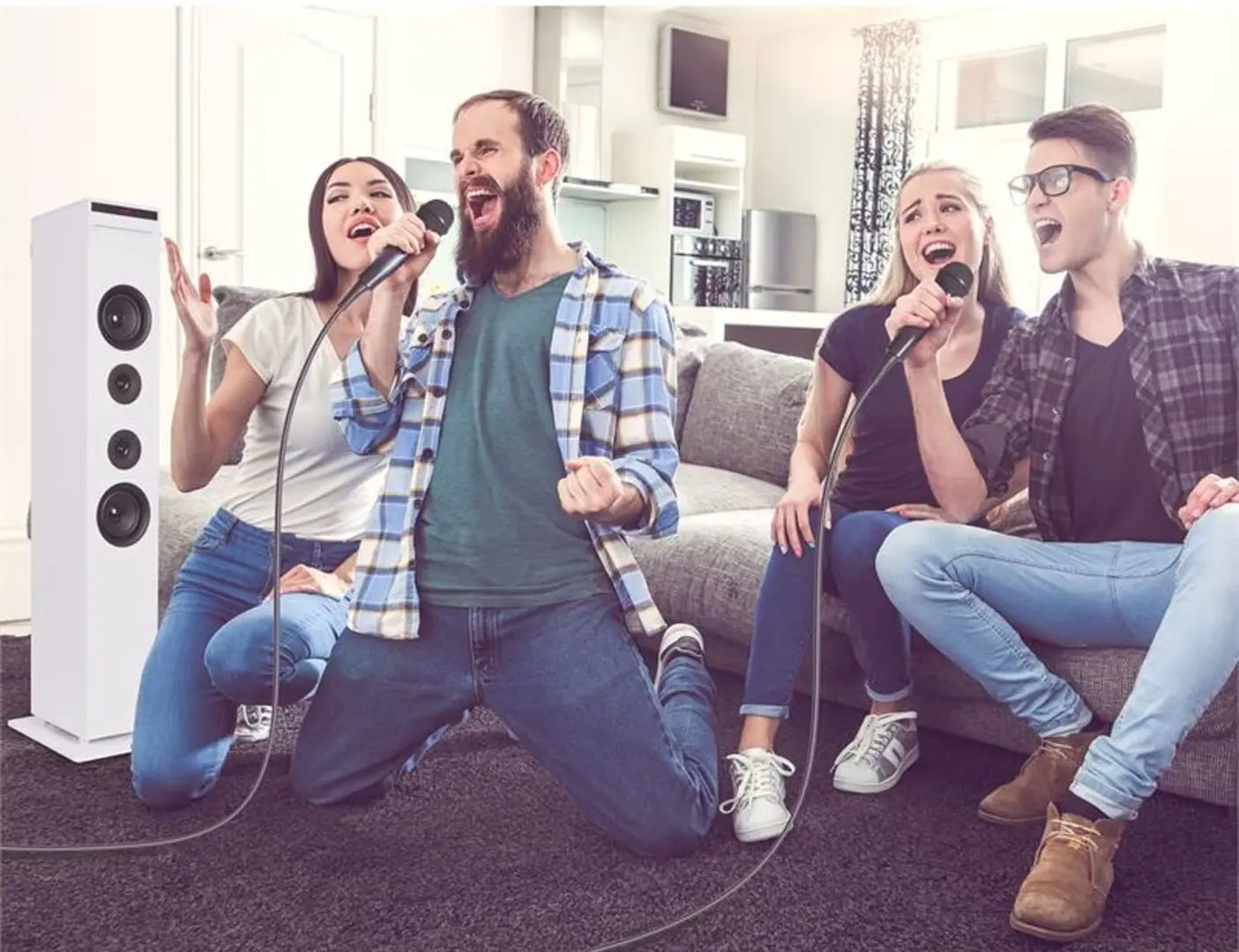 Sistem de karaoke Auna Karaboom CD (White) - 8