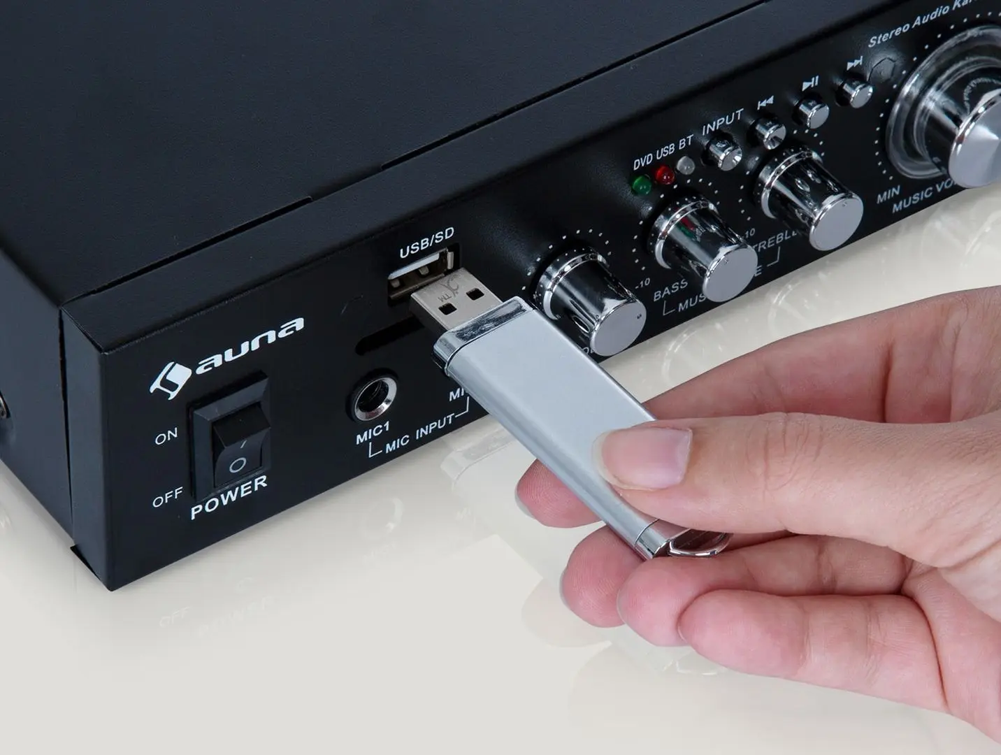 Караоке система Auna Karaoke Star 2 (Black) - 5