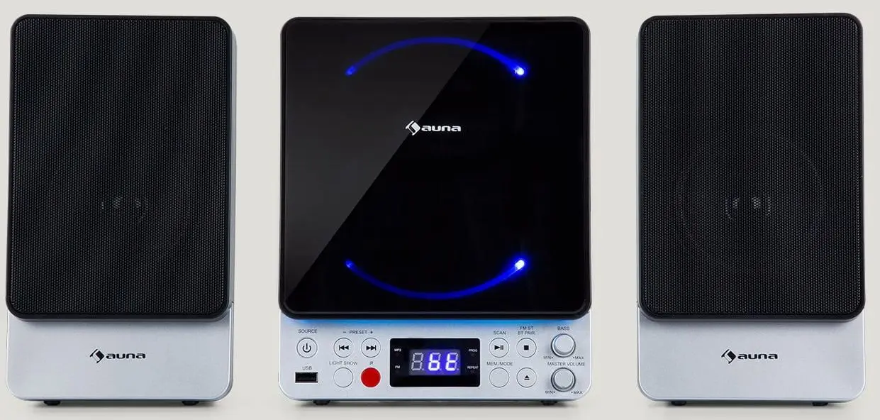 Караоке система Auna Microstar Sing (Silver/Black) - 8