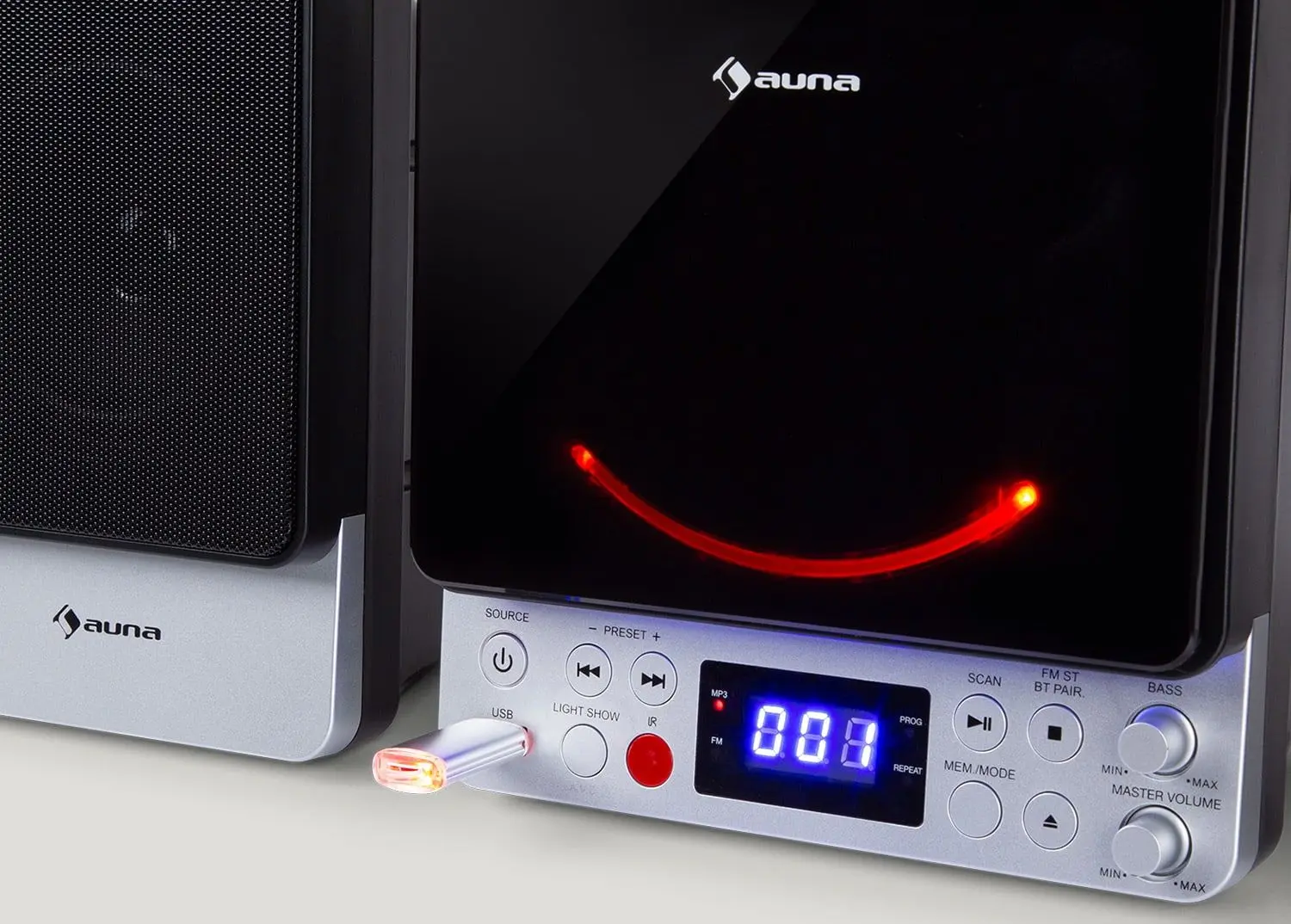 Караоке система Auna Microstar Sing (Silver/Black) - 5