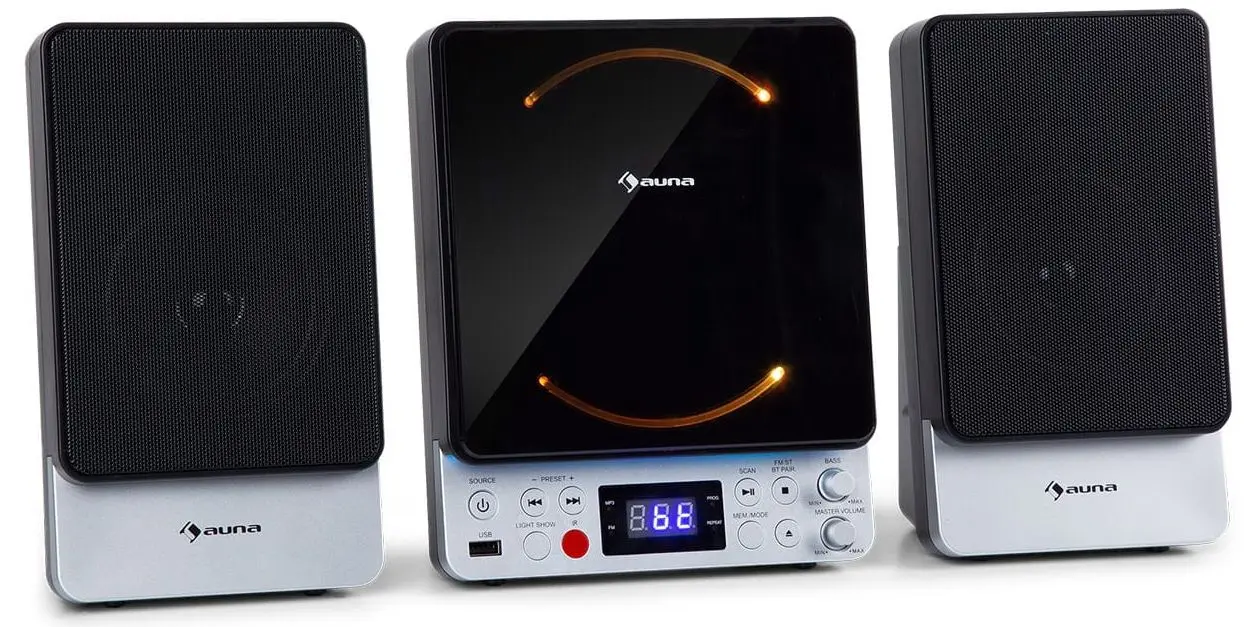 Караоке система Auna Microstar Sing (Silver/Black)