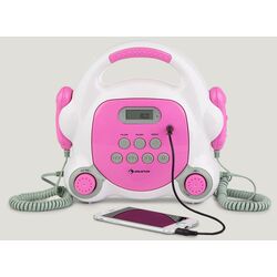 Sistem de karaoke Auna Pocket Rocker BT (Pink/White) Thumb