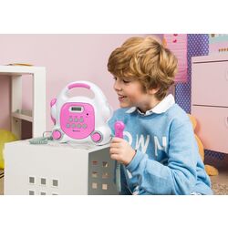 Sistem de karaoke Auna Pocket Rocker BT (Pink/White) Thumb