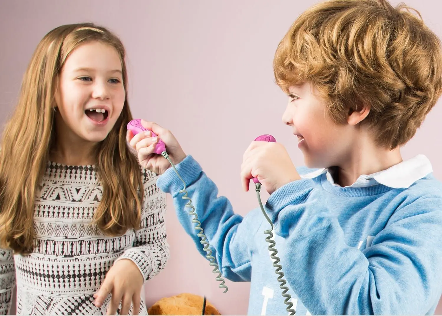 Sistem de karaoke Auna Pocket Rocker BT (Pink/White) - 8