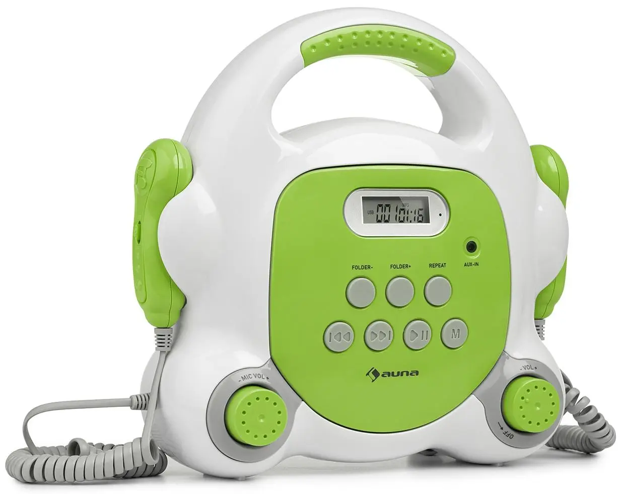 Sistem de karaoke Auna Pocket Rocker (Green/White)