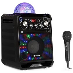 Караоке система Auna Rockstar LED (Black)