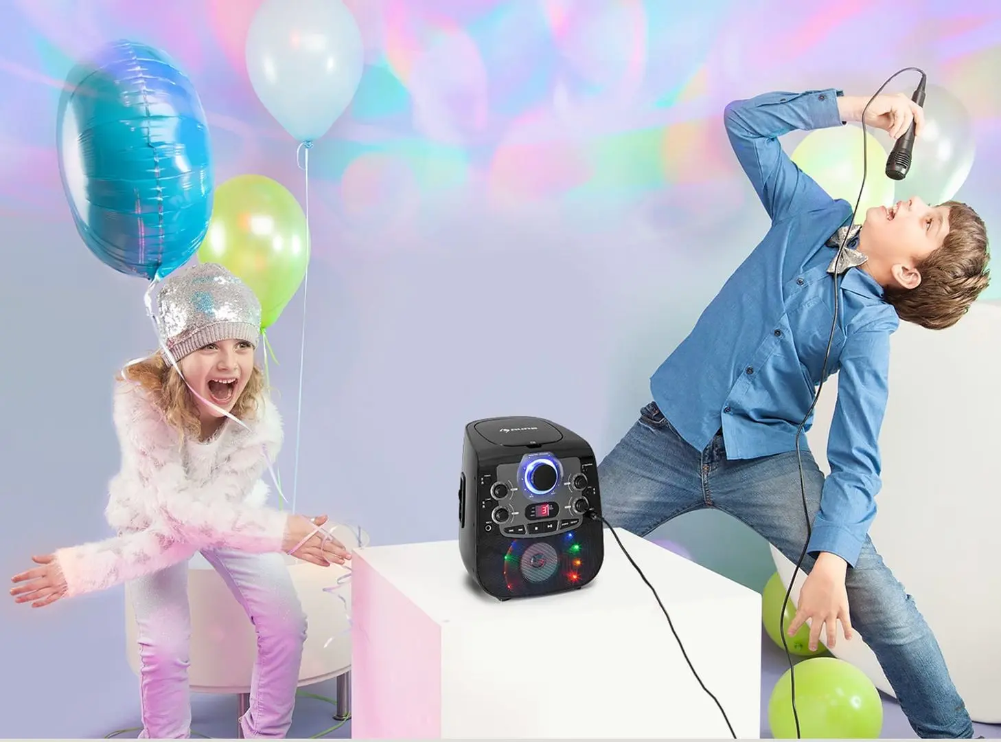 Караоке система Auna StarMaker 2.0 (Black) - 5