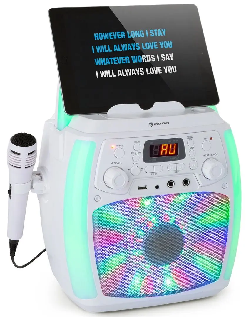 Караоке система Auna StarMaker Plus (White) - 2