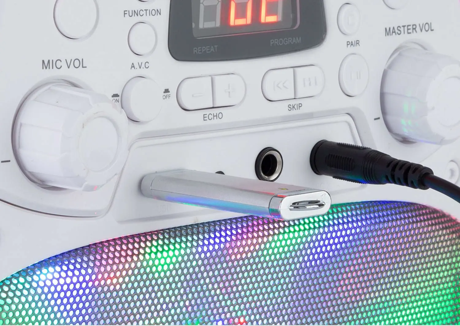 Караоке система Auna StarMaker Plus (White) - 6