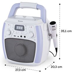 Караоке система Auna StarMaker Plus (White) Thumb