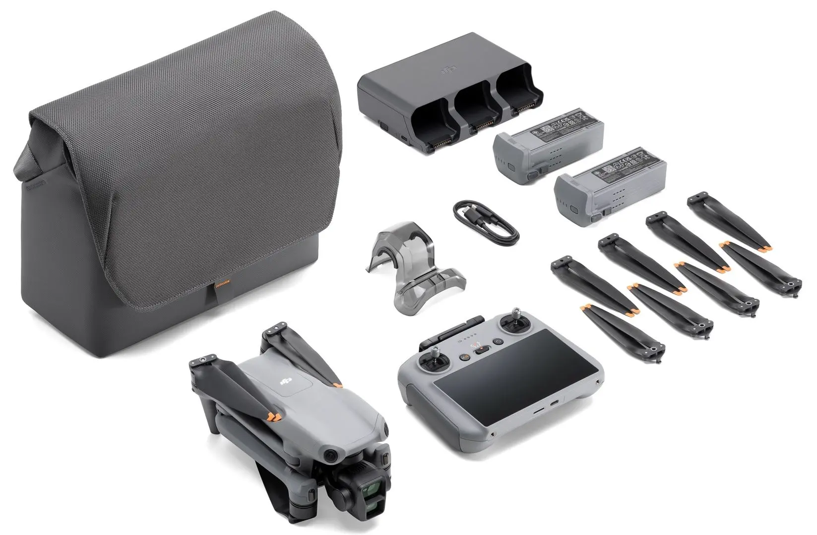 Quadcopter DJI Air 3 Fly More Combo + RC2 (Gray)