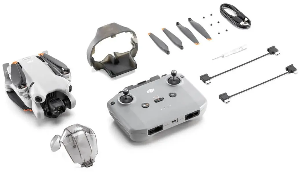 Quadcopter DJI Mini 4 Pro + RC-N2 (Grey)