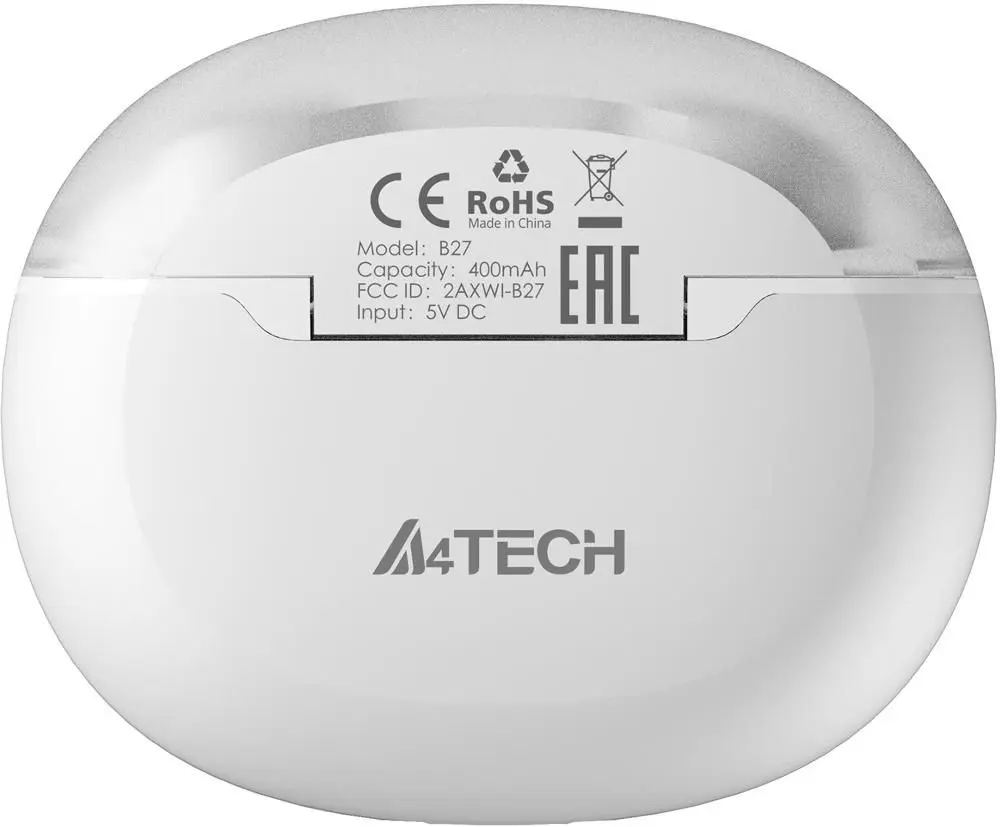 Casti fara fir A4tech 2Drumtek B27 (Grayish White)